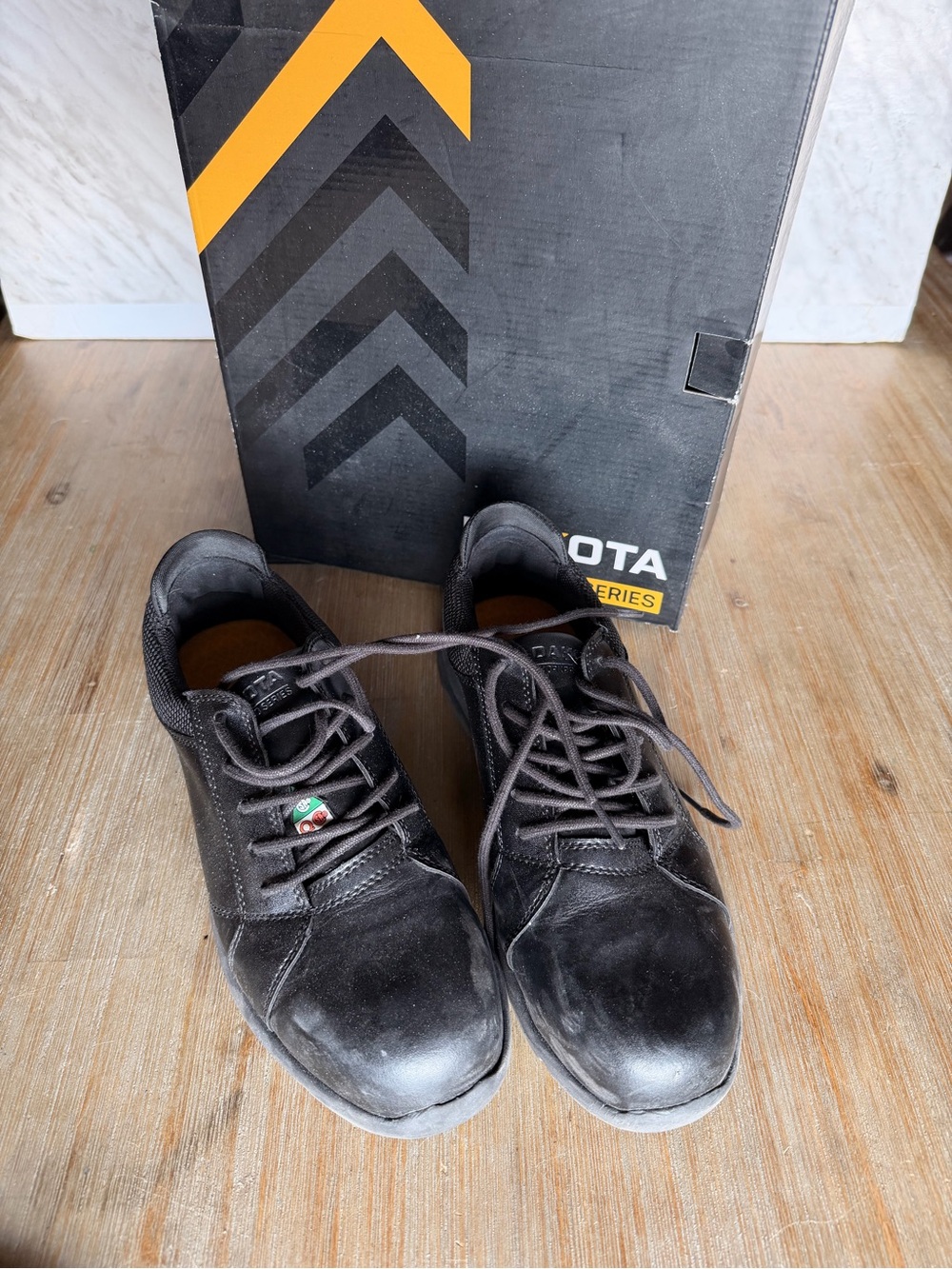 Safety Work Leather Non Slip Shoes